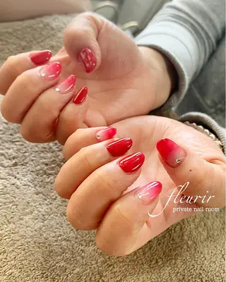 ネイル フルリール 【プライベートサロンのネイルデザイン