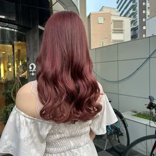 セミロング カラー 山崎 絵莉香のヘアスタイル