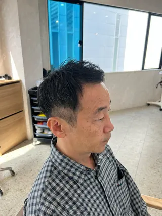 ショート メンズ 近藤 叶大のヘアスタイル