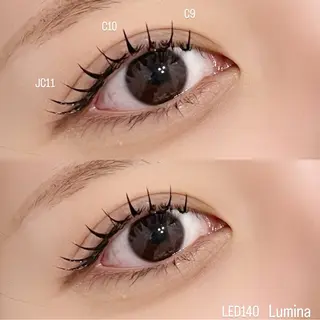 マツエク・マツパ Lumina Fuyumiのマツエク・マツパデザイン