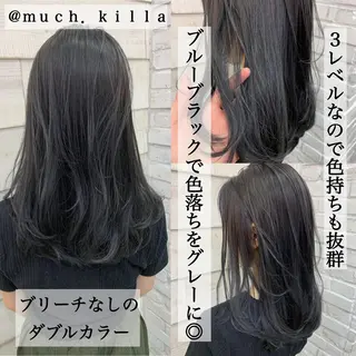ミディアム カラー 北間 寛哉のヘアスタイル
