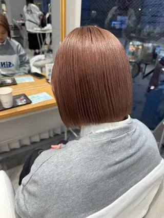 ショート カラー AVANCE.ens 広島袋町店ayuのヘアスタイル