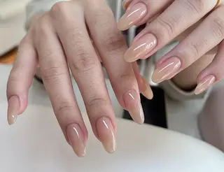 ネイル By moonネイル 🌷ワンホン/韓国風のネイルデザイン