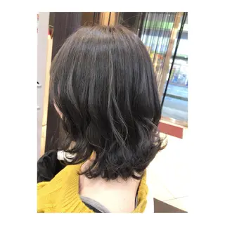 ミディアム 町田で叶う本物の 髪質改善 鍋谷勇のヘアスタイル
