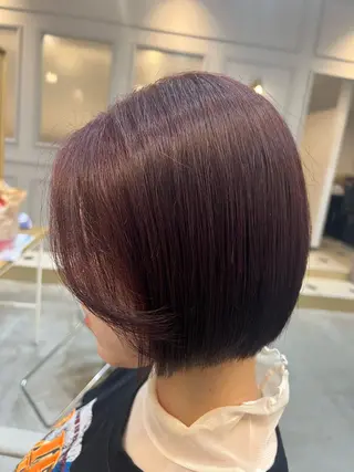 カラー 津田 幸穂のヘアスタイル