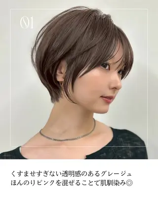 ショート 鈴木 南のヘアスタイル