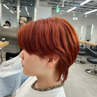 ショート カラー メンズ 🖤Ayumi🖤 メンズ特化❤️‍🔥のヘアスタイル
