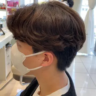 パーマ メンズ メンズ縮毛矯正 ♠️店長下平隼人のヘアスタイル