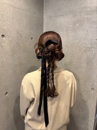 ロング ヘアアレンジ noa ☪︎のヘアスタイル