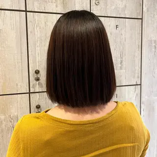ミディアム ♡ナナコ♡ レイヤー/艶髪のヘアスタイル