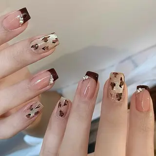 ネイル By moonネイル 🌷ワンホン/韓国風のネイルデザイン