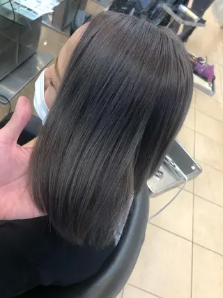 ミディアム 手塚 亮汰のヘアスタイル