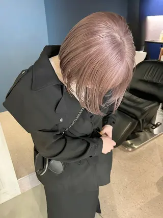 ショート カラー 🌈ハイトーン/ボブ 🌈のヘアスタイル