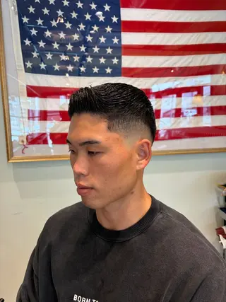 ショート LOSOME CUT WORKS所属・鈴木 航のヘアスタイル