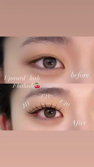 マツエク・マツパ 束感まつ毛nasu marina🎀の眉毛・アイブロウイメージ