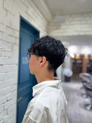 メンズ 堀江美容室 千晶のヘアスタイル