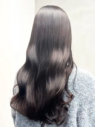 ロング 髪質改善✨/ 透明カラー🫧れいなのヘアスタイル