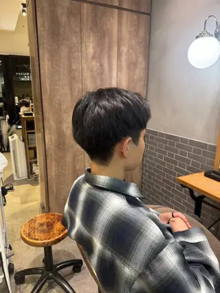 メンズ 暖色カラー🤎Red Neo meiのヘアスタイル