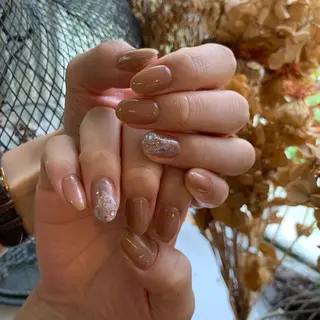 ネイル 新宿ニュアンスネイル makotoのネイルデザイン