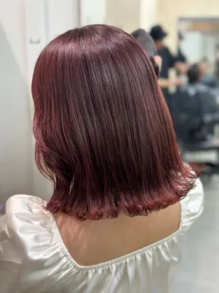 ミディアム カラー 🤍透明感カラー🤍 Moeのヘアスタイル