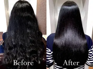 ロング 💓透明感カラー 心斎橋No1💓のヘアスタイル