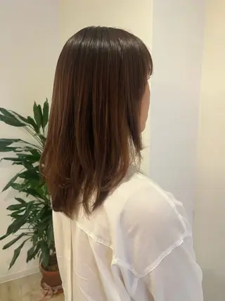 セミロング 星野 美紅のヘアスタイル