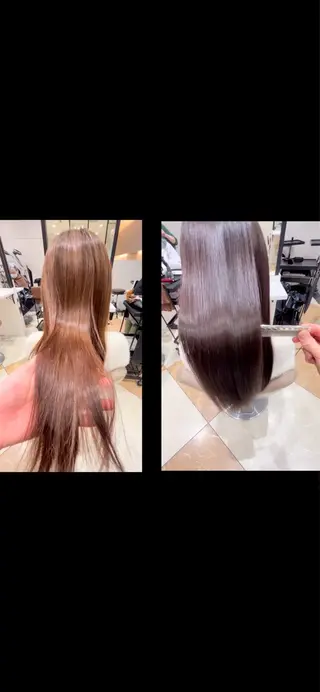 ロング カラー 💍美髪矯正💍 髪質改善・店長 伊藤のヘアスタイル