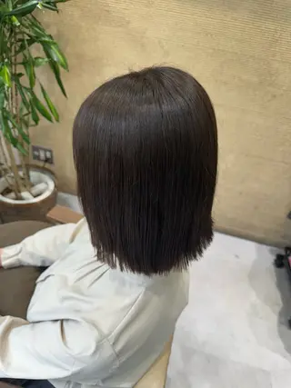 カラー ブリーチなしwカラー /艶カラー/oukaのヘアスタイル