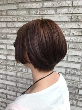 ショート 大石 さやかのヘアスタイル