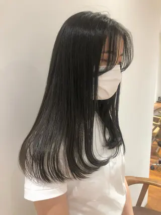 ロング カラー パーマ ヘアアレンジ メンズ キッズ ネイル マツエク・マツパ アイブロウ お洒落パーマ/ボブ ❄️Tomoka❄️のヘアスタイル