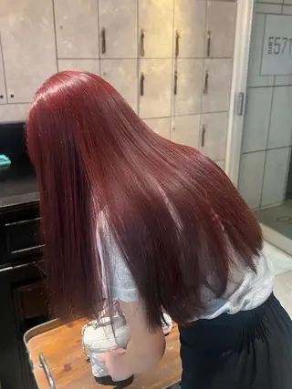 ロング カラー 🎀ハイトーン・艶 カラー HANA🎀のヘアスタイル