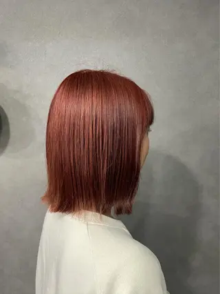 ミディアム カラー chouette/ 根本優希のヘアスタイル