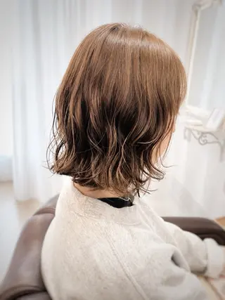 ショート カラー パーマ 中原由貴 /WILLOW京橋のヘアスタイル