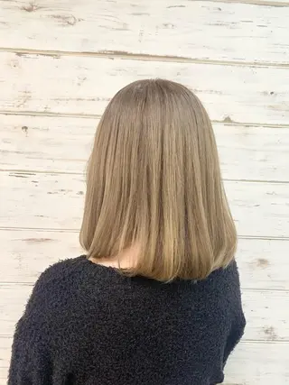 セミロング カラー 🫧ヒシダアキ taboo.i🫧のヘアスタイル