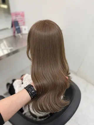 カラー 透明感ベージュ🎀 Anju/渋谷🎀のヘアスタイル