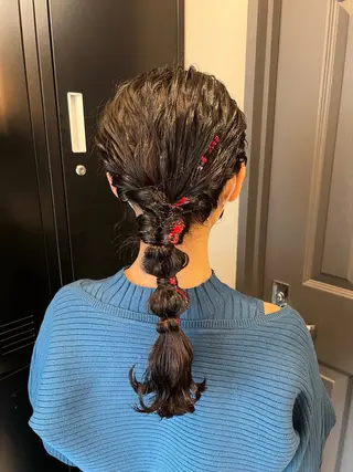 ヘアアレンジ louwe 武藤幸世のヘアスタイル