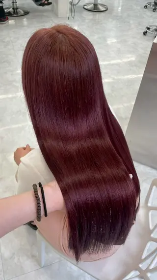 カラー 🍒renka🍒 ボブ/ショート/暖色のヘアスタイル