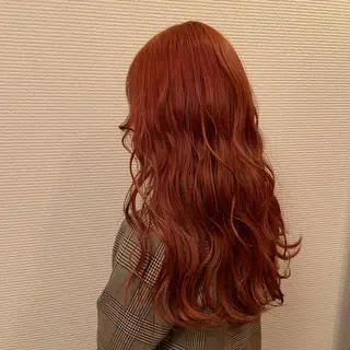 ロング 韓国✖️網紅🖤 パーマYURIYAのヘアスタイル