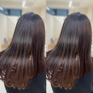 ロング 縮毛矯正/艶カラー asuka🫧のヘアスタイル