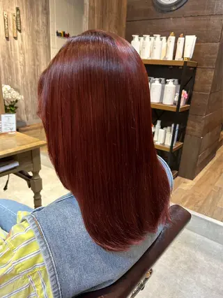 ミディアム 🔴CURIO キュリオ/南船場🔴のヘアスタイル