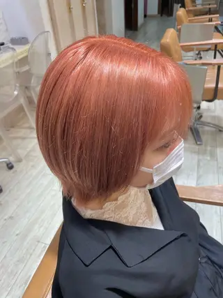 ショート カラー 茂原 麻生のヘアスタイル