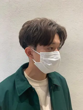 パーマ メンズ 韓国レイヤー✨ yasuko銀座のヘアスタイル