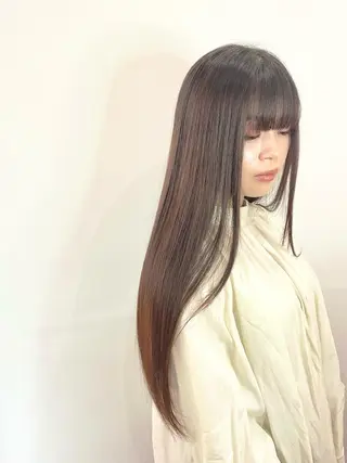 ロング カラー パーマ ヘアアレンジ メンズ キッズ ネイル マツエク・マツパ アイブロウ 高山🐬髪質改善 池袋で縮毛矯正のヘアスタイル