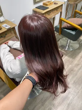 ロング カラー Felice Erikaのヘアスタイル