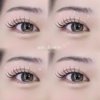 マツエク・マツパ eye＋nano所属・韓国風束感まつ毛🩵 Nozomiの眉毛・アイブロウイメージ