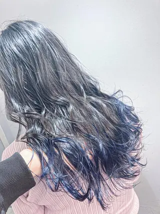 ロング カラー ✨美髪矯正×髪質改善 🍎カイト🍎渋谷のヘアスタイル