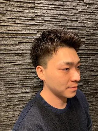 メンズ 栗原 周太郎のヘアスタイル