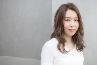 ロング カラー 落合 優樹のヘアスタイル