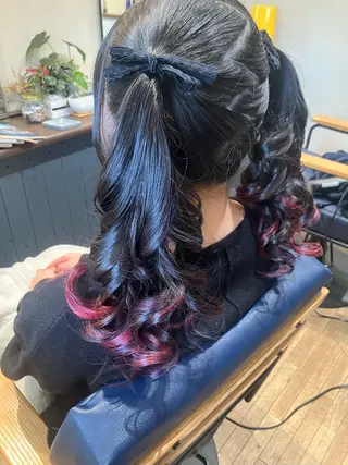 ロング カラー Ray hair 春日部のヘアスタイル
