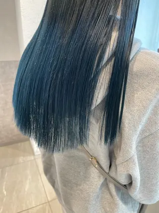 ロング カラー 広島:ミルキーカラー tsumaのヘアスタイル